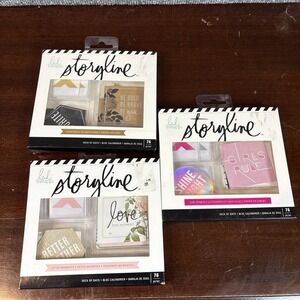 3~Heidi Swapp‎ Storyline~Deck of Days~Everyday~Girl Power ~Scrapbook NIB
